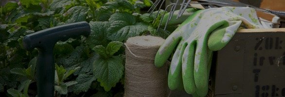 Retail garden banner