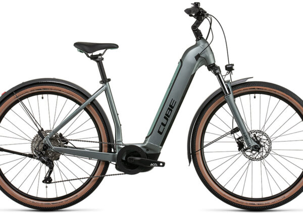Cube Nuride Hybrid Pro 625 Allroad Easy Entry silvergreen´n´black