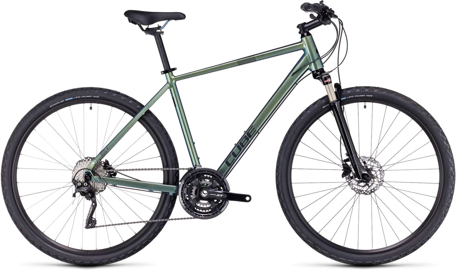 Cube Nature EXC verde´n´black