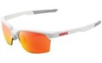 100 Percent Sportcoupe Soft Tact Off White / Red Multilayer Mirror Lens