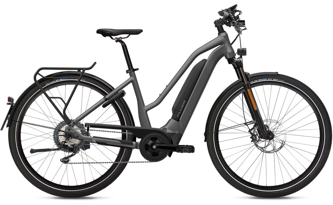 999827_12386951.jpg Flyer Upstreet5 7.10 HS 45 km/h - 750 Wh - 28 Zoll - Damen Sport - Aktion – Bild 1